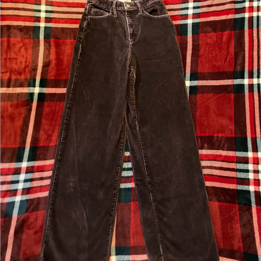 Zumiez dark brown Straight Leg Women's Jeans